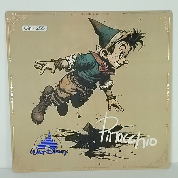 Pinocchio Flying Disney 100th Limited Edition Art Card Print Big One 31/255